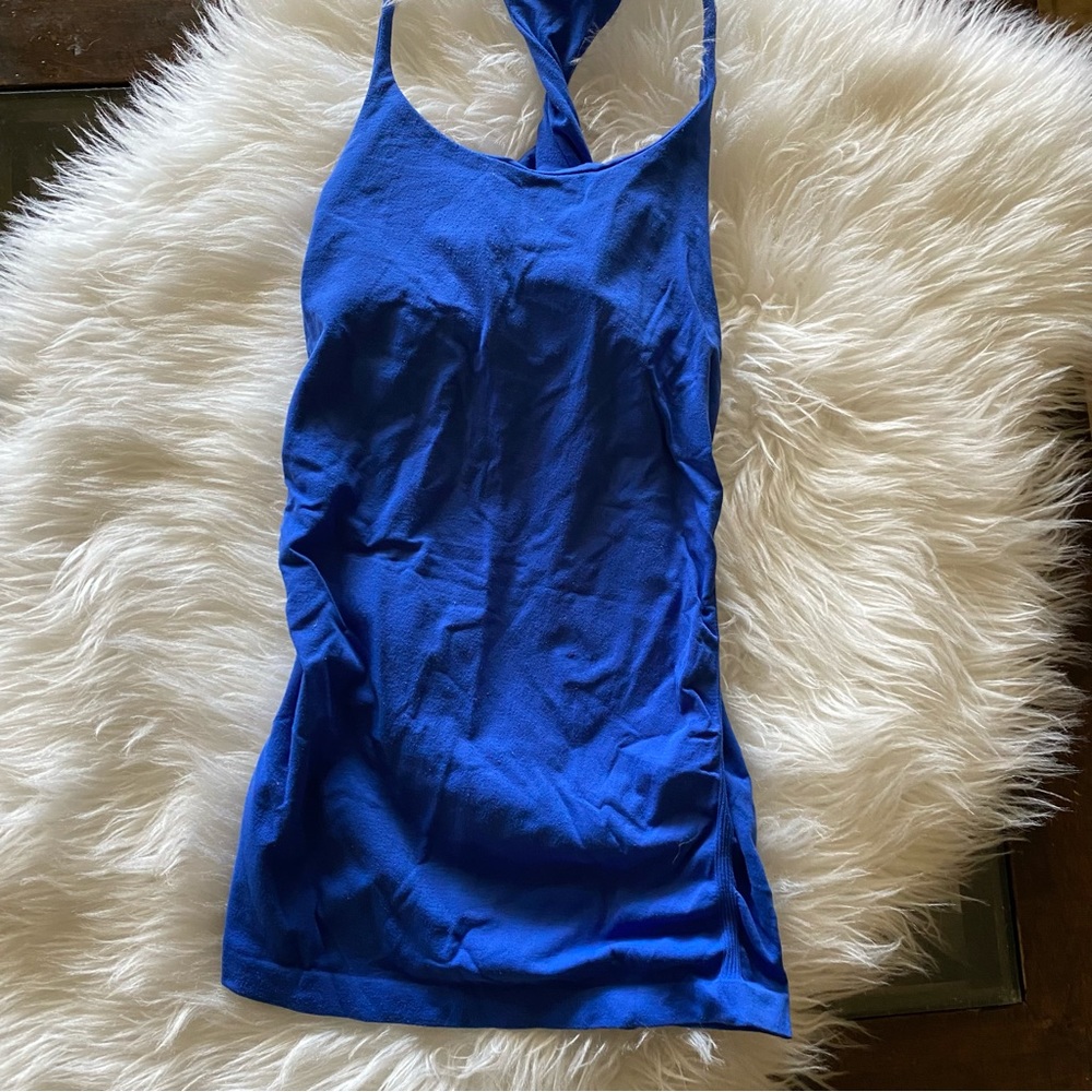 Bebe Size Small Workout Tank in Cobalt Blue